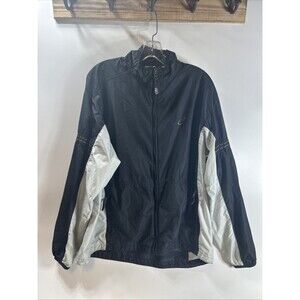 VTG 90s Bike Windbreaker Full Zip Jacket ‎ Men's Size L Pockets